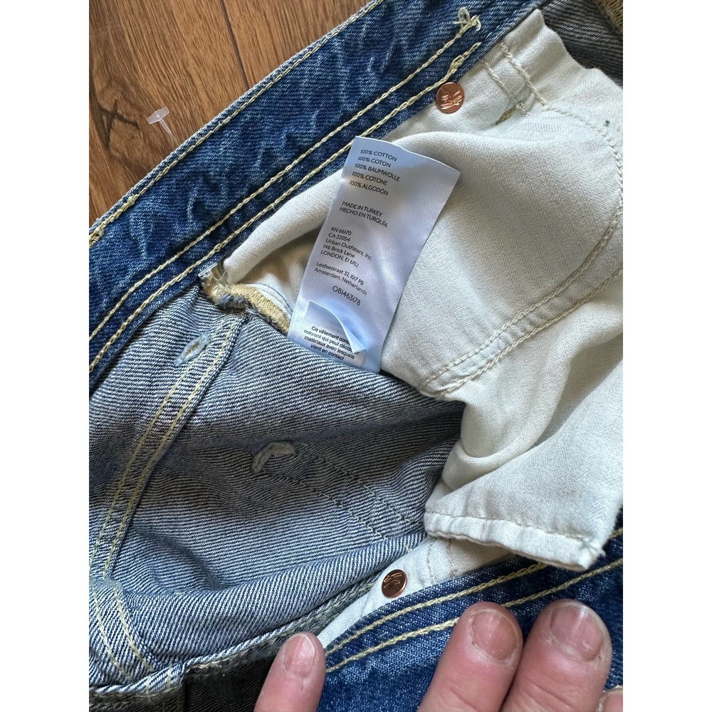 NEW We The Free Free People Maggie Straight Leg Jeans Size 27 - Picture 10 of 12